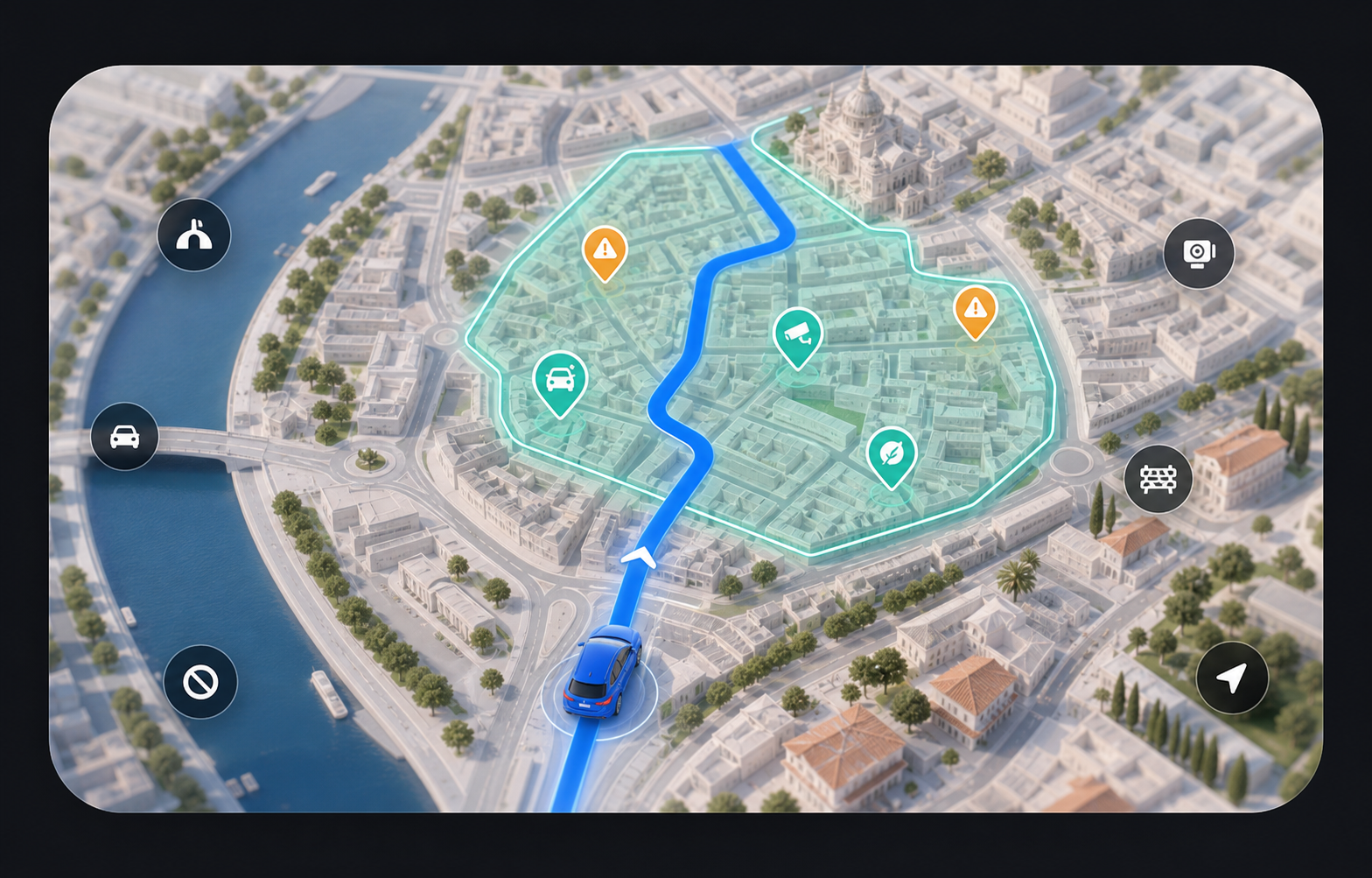 Amanda vs Google Maps pour les ZTL et zones réglementées Amanda guide